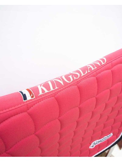 Tapis Coolmax de saut fuchsia pour cheval (full) - Rigaud - Kingsland - imagen 3