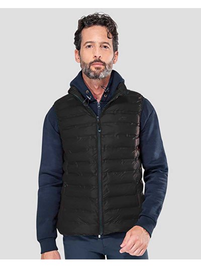Gilet noir pour homme - Moqui - Equiline