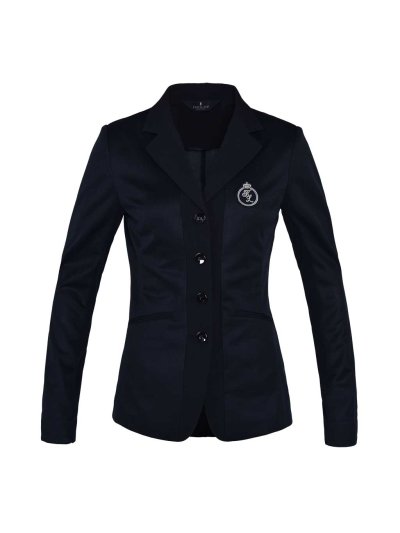 Veste de compétition de maille bleu marine pour femme - Pierlas - Kingsland