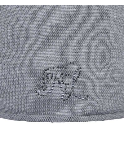 Bonnet fin en maille gris avec clous - Mac Bride - Kingsland - imagen 2