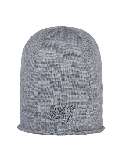 Bonnet fin en maille gris avec clous - Mac Bride - Kingsland