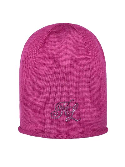 Bonnet fin en maille rose avec clous - Mac Bride - Kingsland