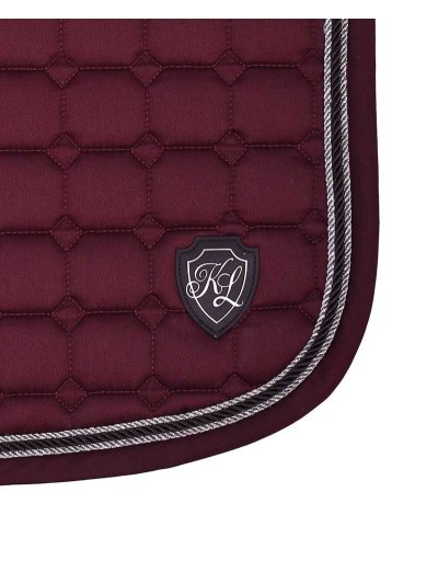 Tapis Coolmax de saut bordeaux pour poney - Zotique - Kingsland - imagen 2
