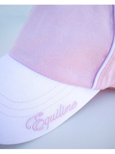 Casquette rose et blanc avec imprimé - Igan - Equiline - imagen 2