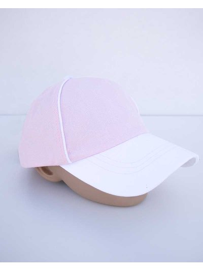 Casquette rose et blanc avec imprimé - Igan - Equiline