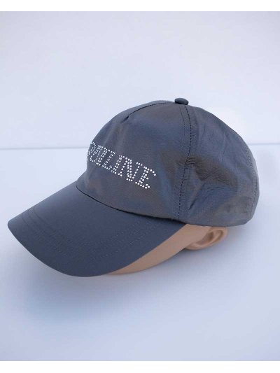 Casquette de nylon gris brillant à strass - Illusion - Equiline - imagen 3