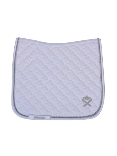 Tapis de dressage blanc et argent pour poney (C et D) - Cruzeiro - Kingsland