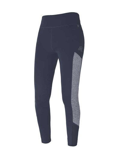 Leggings bleu marine et gris (full grip) pour femme - KLkarina - Kingsland