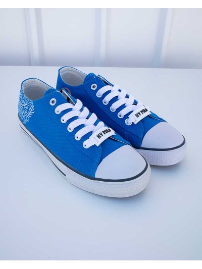 Baskets sneakers bleu modèle Madrid - HV Polo