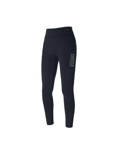 Leggings avec grip à fond intégral pour femme bleu marine modèle KLkama - Kingsland