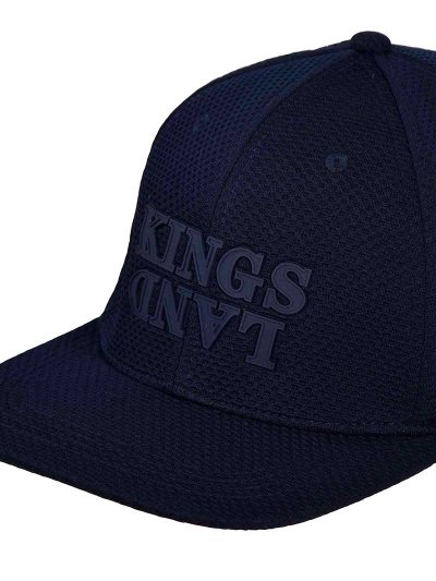 Casquette avec visière plaine de maille en maille bleu marine - KLvilmer - Kingsland - imagen 2