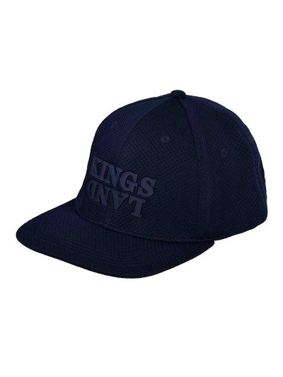 Casquette avec visière plaine de maille en maille bleu marine - KLvilmer - Kingsland