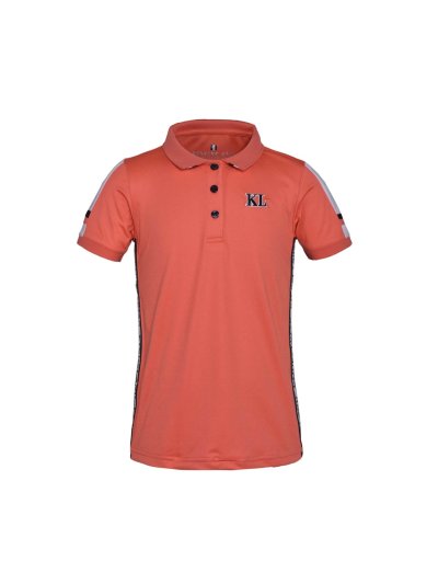 Polo technique corail junior unisexe modèle KLvera - Kingsland