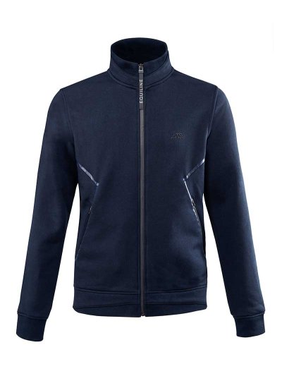 Sweat zippé bleu marine pour homme - Cranberry - Equiline