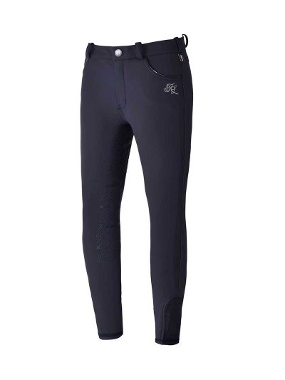 Pantalons d'hiver bleu marine (grip à fond intégral) pour fille - KLkasmira - Kingsland