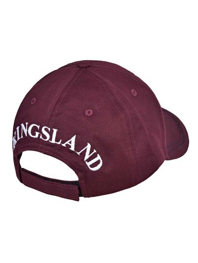 Casquette grenat avec écusson brodé - KLdonte - Kingsland - imagen 3