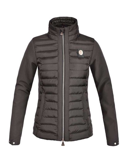 Veste softshell matelassée marron très foncé pour femme - KLdebbie - Kingsland