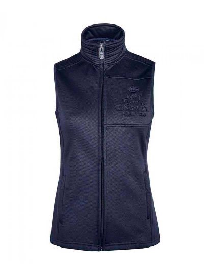 Gilet polaire bleu marine pour femme - KLidella - Kingsland