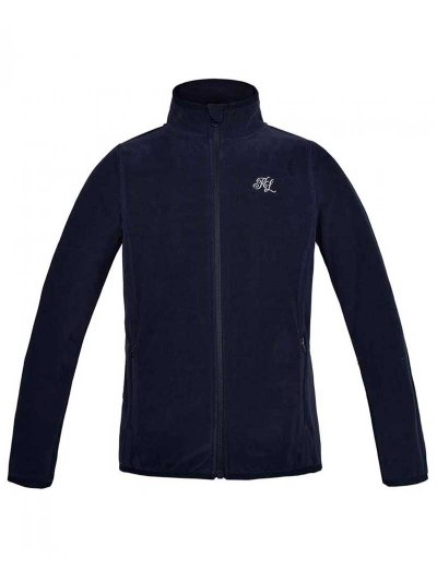 Veste micropolar respirant bleu marine junior unisexe - KLidril - Kingsland