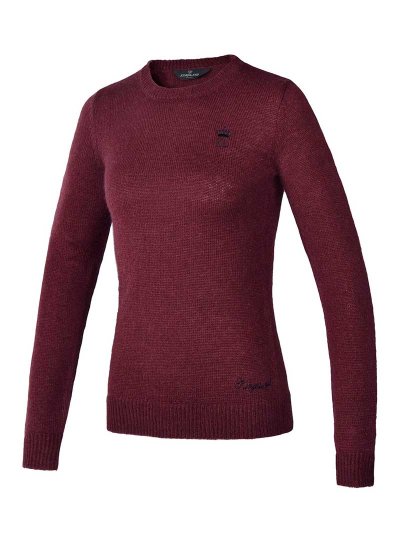 Pull en maille bordeaux pour femme - KLsavanna - Kingsland Dressage