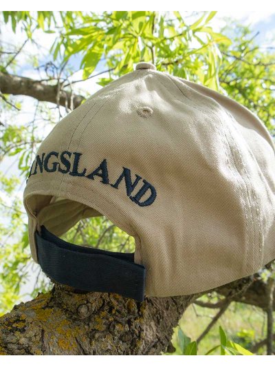 Casquette beige avec écusson brodé - KLigor - Kingsland - imagen 2