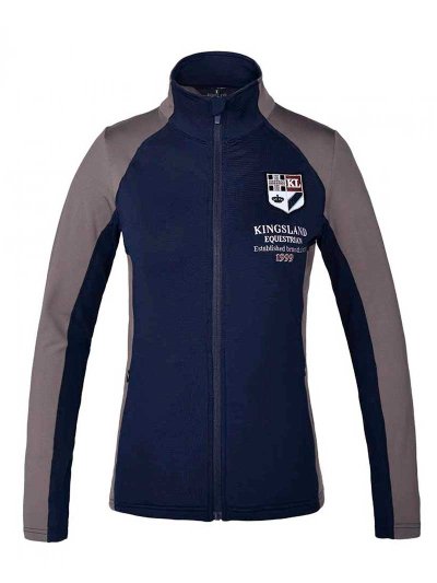 Veste d'entraînement bleu marine et marron pour femme - KLignitia - Kingsland