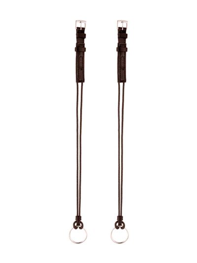 Paire de montants pour élévateur en cuir et fibre marron foncé pour cheval - Sprenger