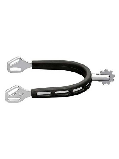 Éperons à molette dentée 20mm avec embout caoutchouc - Sprenger