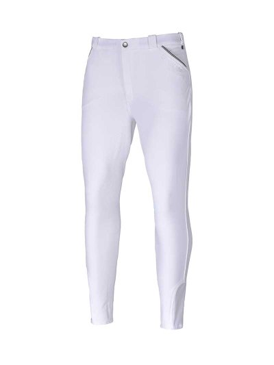 Pantalons de compétition blanc (grip à fond intégral) pour homme - KLkenton - Kingsland