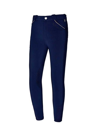 Pantalons bleu marine avec bordure tricolore (grip aux genoux) junior unisexe - KLkonrad d-Kingsland