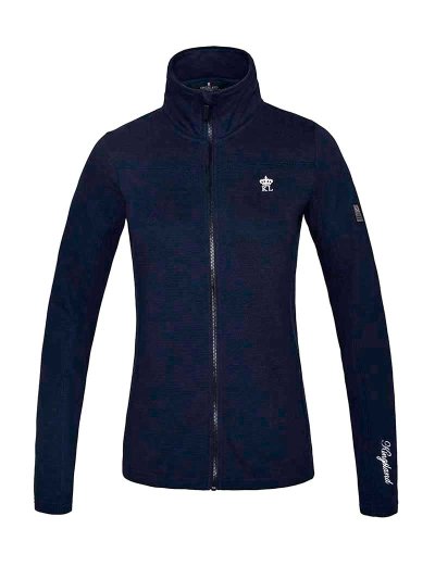 Sweat bleu marine avec fermeture éclair pour femme - KLCDjulia - Kingsland