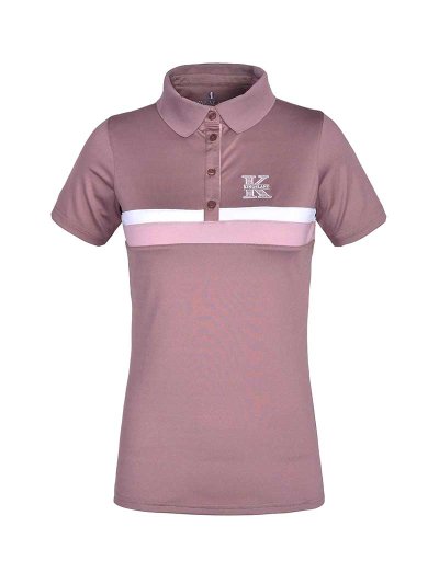 Polo en piqué à manches courtes rose (pink twilight mauve) pour femme - KLlukina - Kingsland