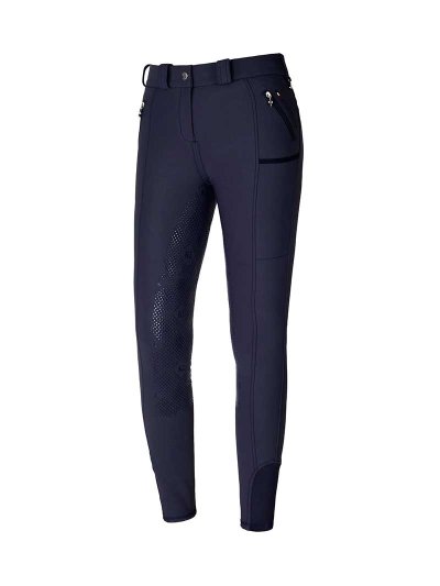 Pantalons d'hiver bleu marine (grip à fond intégral) pour fille - KLkasmira - Kingsland
