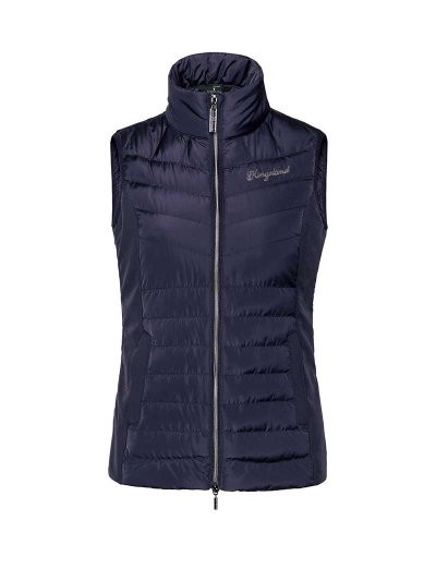 Gilet matelassé bleu marine pour femme - KLmanuela - Kingsland