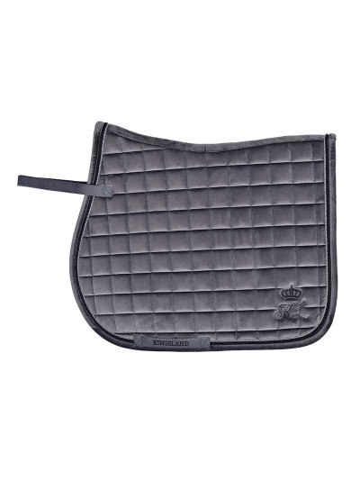 Tapis Coolmax de saut en velours gris/argenté - KLmya - Kingsland