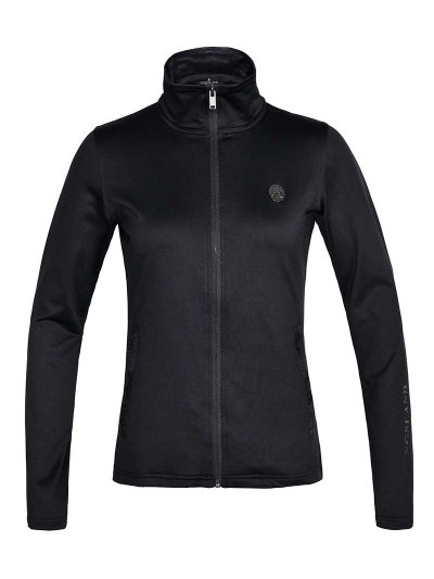 Sweat d'entraînement noire avec fermeture éclair pour femme - KLmakena - Kingsland