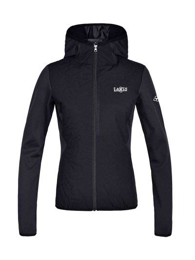 Veste d'entraînement fine matelassée noire pour femme - KLmona - Kingsland Earth