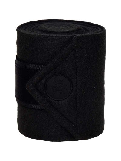 Lot de 4 bandes polaires de travail noires pour cheval - KLneedia - Kingsland - imagen 2