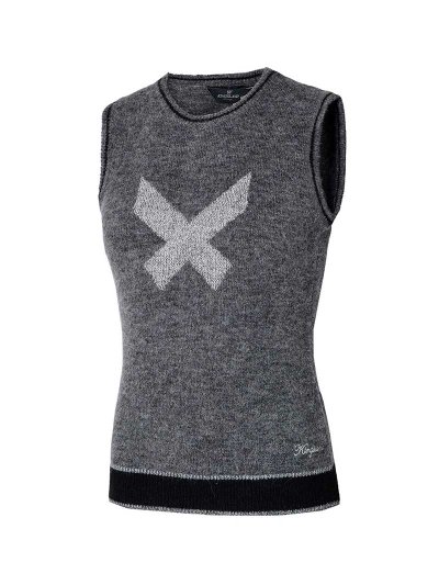 Gilet gris en maille pour femme - KLtabitha - Kingsland Dressage