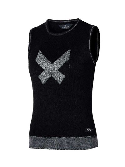 Gilet noir en maille pour femme - KLtabitha - Kingsland Dressage