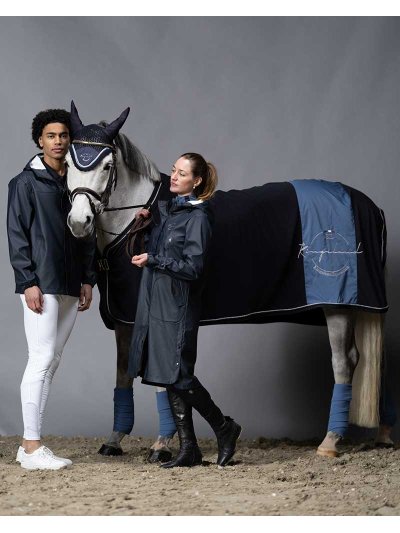 Lot de 4 bandes polaires de travail bleu denim (blue horizon) pour cheval - KLnenna - Kingsland - imagen 3