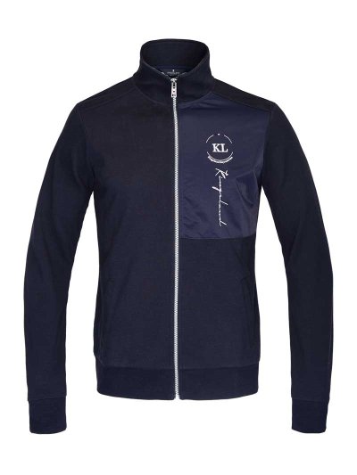 Sweat zippé bleu marine unisexe - KLnadir - Kingsland