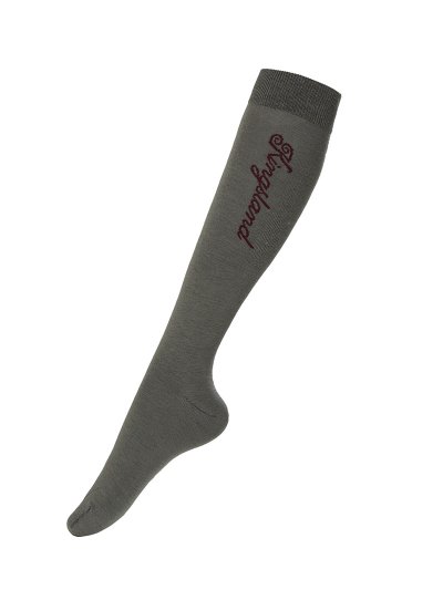 Calcetines altos coolmax gris verdoso para invierno - KLrandy - Kingsland