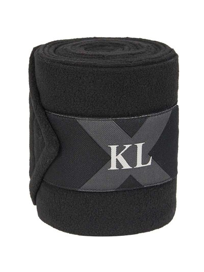 Lot de 4 bandes polaires de travail noires pour cheval - KLwillah - Kingsland Dressage - imagen 2