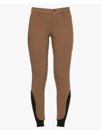 Pantalones marrones sin bolsillos (grip culera) junior unisex - Cavalleria Toscana