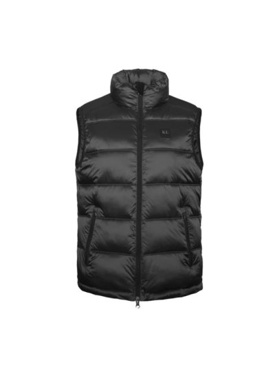 Chaleco acolchado gris oscuro sin capucha unisex - KLensley - Kingsland