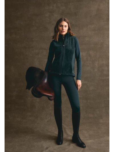 Chaleco azul marino técnico de forro polar para mujer - KLgladys - Kingsland