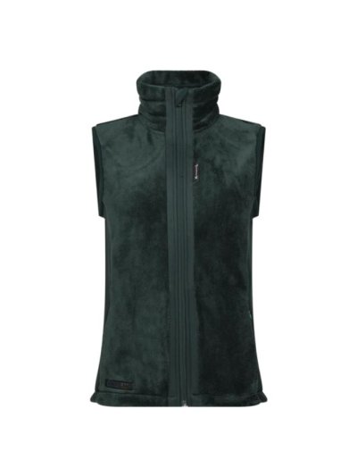 Chaleco verde técnico de forro polar para mujer - KLgladys - Kingsland