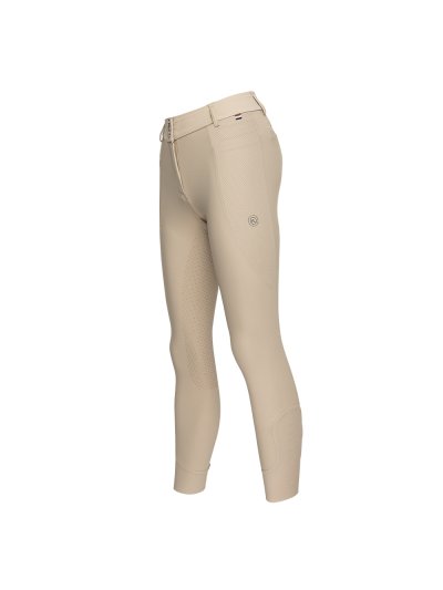 Pantalones de montar beige (full grip) con cristales de Swarovski para mujer KlKerry - Kingsland