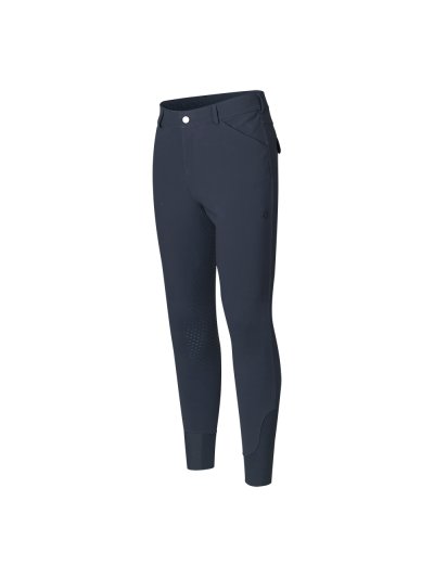 Pantalons d'équitation bleu marine (full grip) pour homme KlKent - Kingsland